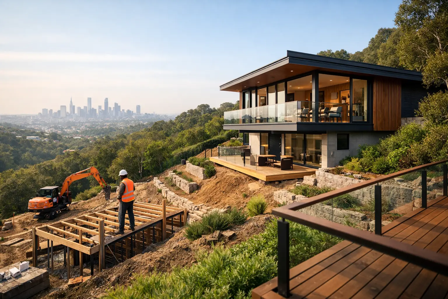 Sloping Site Rebuilds for Melbourne Homeowners
